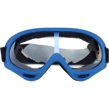 Motocyklové brýle Brýle pro motokros dětské modré (Dětské moto brýle minicross / pitbike /čtyřkolka)