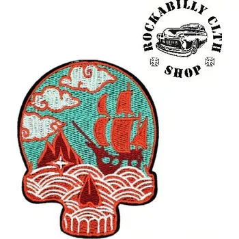 Nášivka Nášivka Rocka Nautical Skull