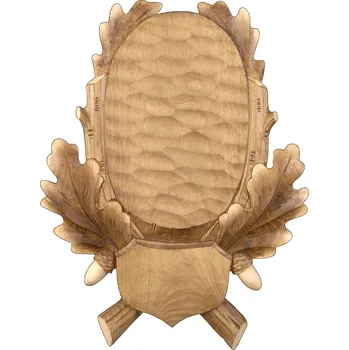 Obraz Dřevo Novák podložka pod trofej řezbovaná, srnec šelma č. 131 Barva: hnědá,