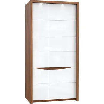 Šatní skříň Skříň Saint Tropez 93cm Dub Sangallo/Bílý