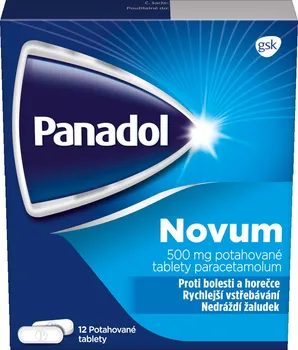 Lék na bolest, zánět a horečku Panadol Novum 500 mg