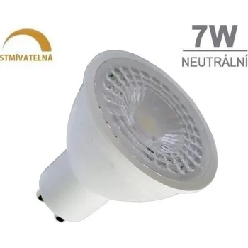Žárovka Optonica LED žárovka 7W 8xSMD2835 GU10 38° 500lm STMÍVATELNÁ NEUTRÁLNÍ BÍLÁ