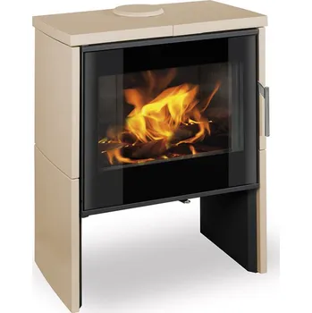 Krbová kamna ROMOTOP RIANO N 02 keramika jogurtová 61660 - krbová kamna