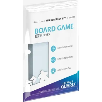 Příslušenství ke karetním hrám Ultimate Guard - Obaly Soft Premium Mini European Board Game Cards
