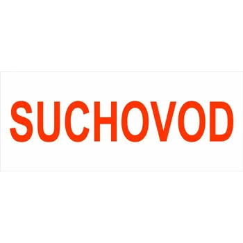 Značení Suchovod Plast 200 x 100 mm
