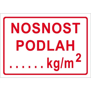 Nosnost podlah....kg/m samolepící vinylová fólie A6 (148 x 105 mm)
