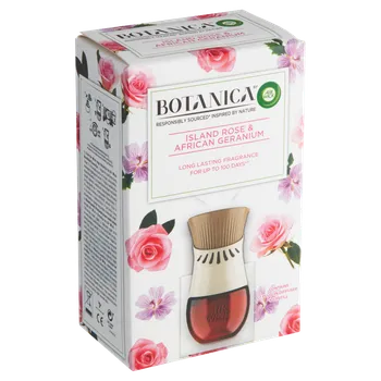 Osvěžovač vzduchu Recenze Air wick Botanica exotická růže a africká pelargónie 19 ml
