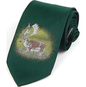 Kravata Hedva Český Brokát Hedva Pesh Lovec daňka myslivecká kravata