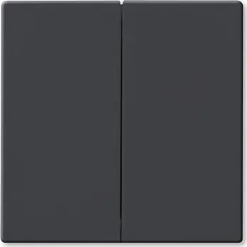 vypínač a zásuvka Kryt vypínače dělený Solo antracitová ABB 3559B-A0065281