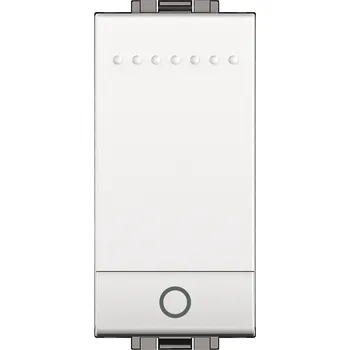 vypínač Tlačítko BTICINO N4043N NO 1M BÍLÁ N4043N