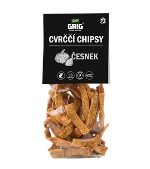 Chips Grig Cvrččí chipsy 70 g česnek