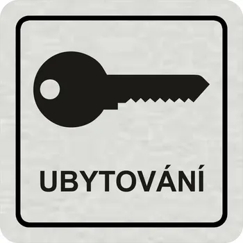 Samolepící etiketa Ubytování