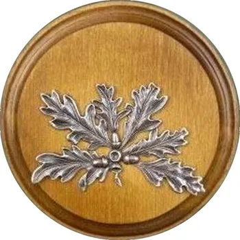 Obraz Dřevo Novák podložka pod trofej frézovaná, černá zvěř č. 314, plechové krytí Barva: přírodní,