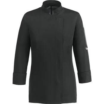 Gastro oděv Dámský kuchařský rondon EGOchef BLACK GIRL - cvoky XXL E-1005002C2XL