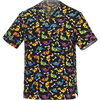 Gastro oděv EGOchef Kuchařská košile LEONARDO DINO - krátky rukáv XXXL E-5500133A3XL