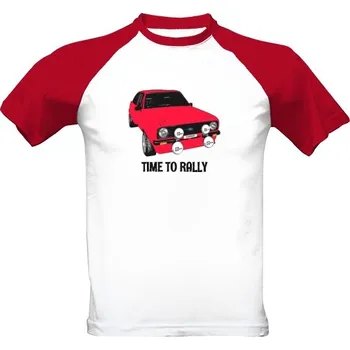 Tričko s potiskem Ford Escort red pánské