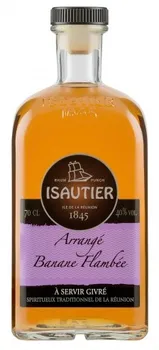 Rum Isautier Arrangé Banane Flambée 40 % 0,5 l