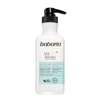 Tělové mléko Babaria Vitamin B3 Body Milk - Zvláčňující hydratační tělové mléko 500 ml