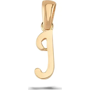 Přívěsek Lillian Vassago Zlatý přívěsek písmeno J LLV03-GP002-J Barva zlata: Růžová