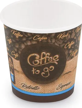 Jednorázové nádobí WIMEX Papírový kelímek Coffee to go 110 ml 50 ks