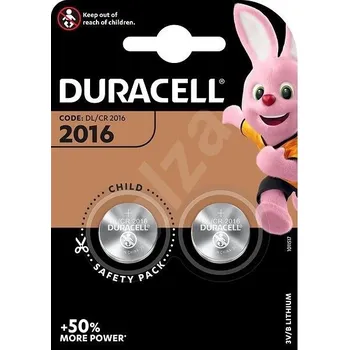 Článková baterie Duracell DL2016 2ks 10PP040007