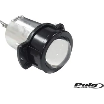 Osvětlení pro motocykl PUIG Light + bulb PUIG 3448N černý dálkové