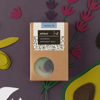 Mýdlo Caltha kosmetika Mýdlo Levandule a avokádový olej 100g