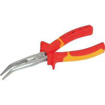 Ruční nářadí KRAFTWERKTOOLS Kleště půlkulaté vyhnuté 205mm 1000V VDE HIGHTECH