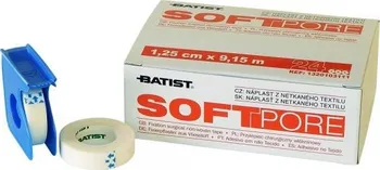 Náplast BATIST Medical Fixační náplast Softpore 1,25 cm x 9,15 m