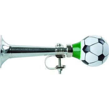 Zvonek na kolo houkačka kovová fotbal