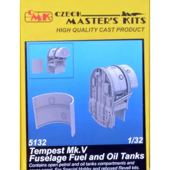 Plastikový model CMK 1/32 Tempest Mk.V Fuselage Fuel & Oli Tanks (REV)