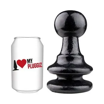 Anální kolík Kolík anální PLUGGIZ KING CHESS black | Pluggiz