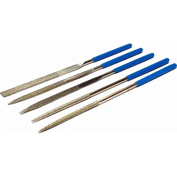 HÖGERT Pilníky diamantové jehlové 5ks HOGERT