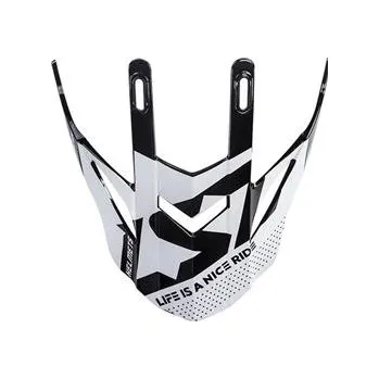 Auto-moto LS2 MX437 PEAK BLOCK WHITE RED