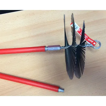 Komínová štětka Vymetací tyč polyamidová