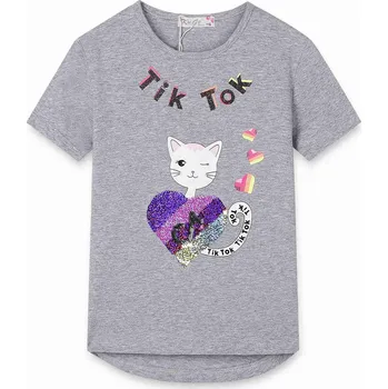 Dívčí tričko Kugo Dívčí tričko šedé HC0619 Velikost: 104