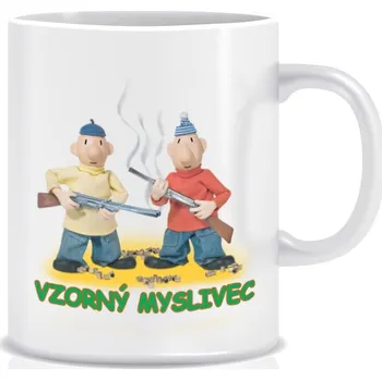 Hrnek Pat a Mat - Vzorný myslivec