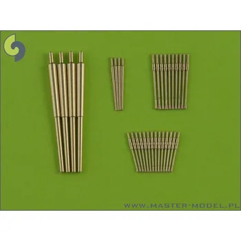 Plastikový model Master 1/350 German destroyer Z-39 1945 (barrels-30 pcs.)