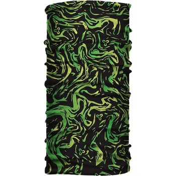 Nákrčník šátek CTM Wrap - Neon Graphite one size