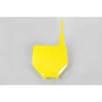 UFO tabulka pod startovní číslo SUZUKI RMZ 250 04-06, barva žlutá