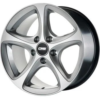 Disk Alu disk CMS C12 8x18, 5x130, 71.58, ET57 High Gloss Silver