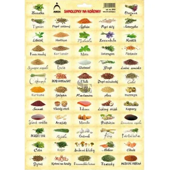 Samolepící etiketa Arch Zlín Samolepící etikety na kořenky Nostalgie 2