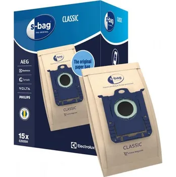 Sáček do vysavače Sáčky Electrolux s-Bag Classic E200M pro ELECTROLUX EUS8X3CB UltraSilencer 15ks MegaPack