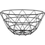 Černá mísa na ovoce PT LIVING Diamond, ⌀ 30 cm ID_921320