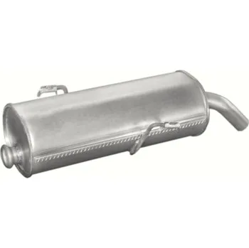 Zadní díl výfuku Výfuk POLMO - zadní tlumič - díl výfuku PEUGEOT 206 1.4i, PEUGEOT 206 CC 1.6i -16V (PR 19.207 [190-601])