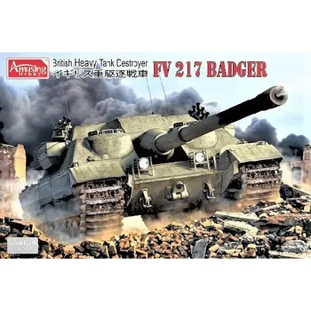 Plastikový model Amusing Hobby 1/35 FV217 Badger