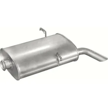 Výfukový systém Výfuk POLMO - zadní tlumič - díl výfuku PEUGEOT 405 1.9 Turbo Diesel, PEUGEOT 405 2.0 Mi 16, Le Mans, PEUGEOT 405 2.0i (PR 19.99 [190-041])