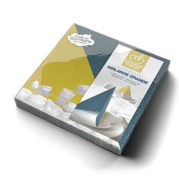 Papírový ubrousek Ubrousky ,,Odpolední slavnost"33x33cm 20ks 58products/Tassen (barevný vzor)