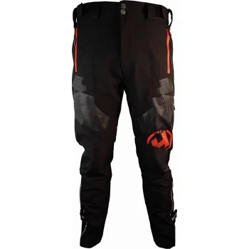 Cyklistické kalhoty Kalhoty HAVEN Rainbrain Long black/red Velikost: 3XL