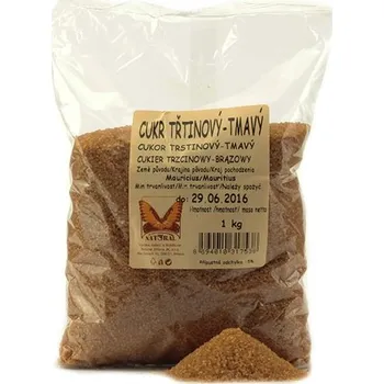 Cukr Natural Jihlava Cukr třtinový tmavý 1 kg